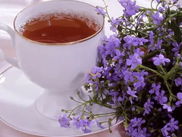 Tea with a thyme